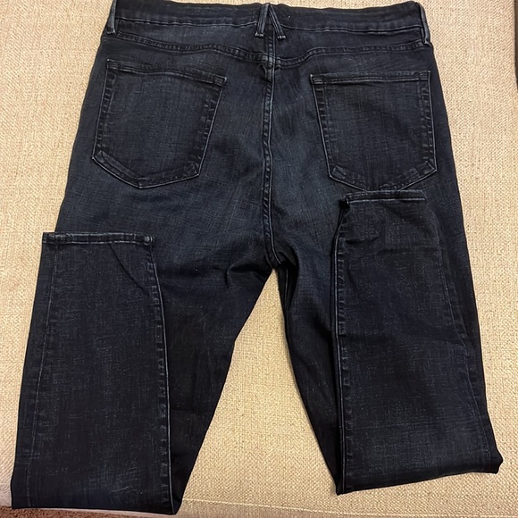 Good American Good Waist Crop Blue 025 size 15 - Picture 8 of 10